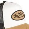 cafe 4 racer - Von Dutch Kšiltovka Classic Logo hnědá/khaki - Von Dutch Kšiltovky 