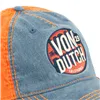 cafe 4 racer - Von Dutch Retro Trend 02 cap denim/orange - Von Dutch Caps 