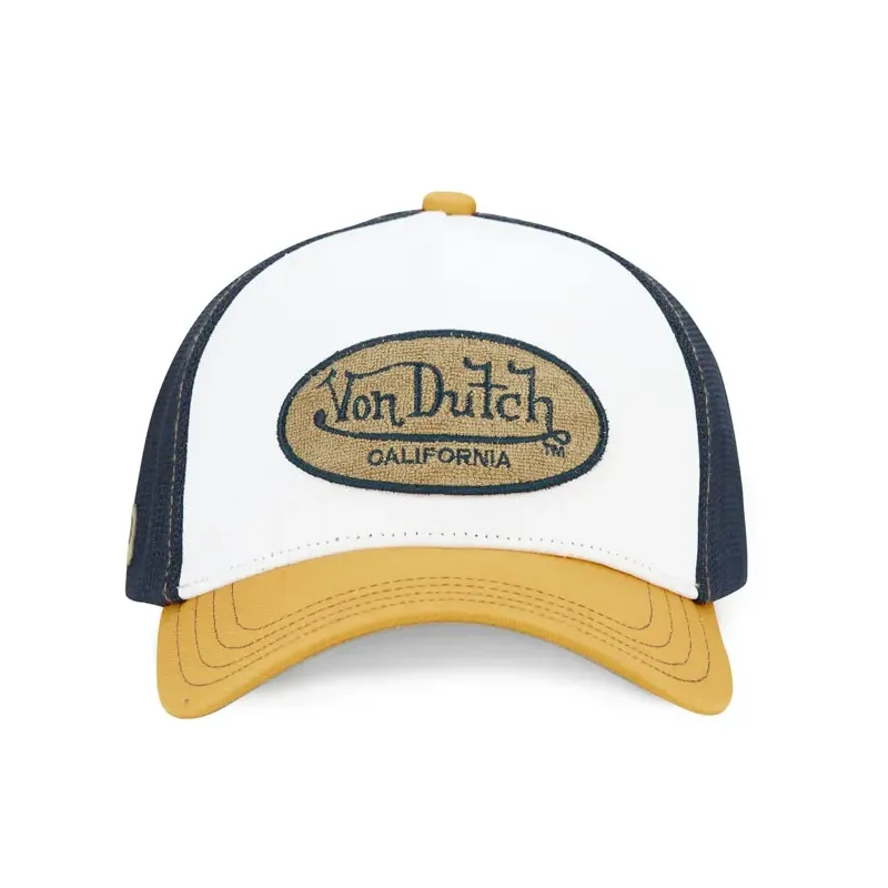 cafe 4 racer - Von Dutch Terry cap yellow - Von Dutch Caps 