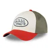 cafe 4 racer - Von Dutch Terry čiapka červená/khaki - Von Dutch Šiltovka 