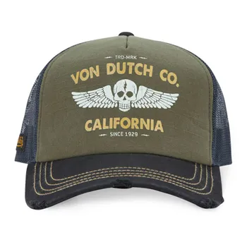 cafe 4 racer - Von Dutch Crew 21 cap khaki - Von Dutch Caps 