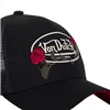 cafe 4 racer - Von Dutch Roses čierna šiltovka - Von Dutch Šiltovka 