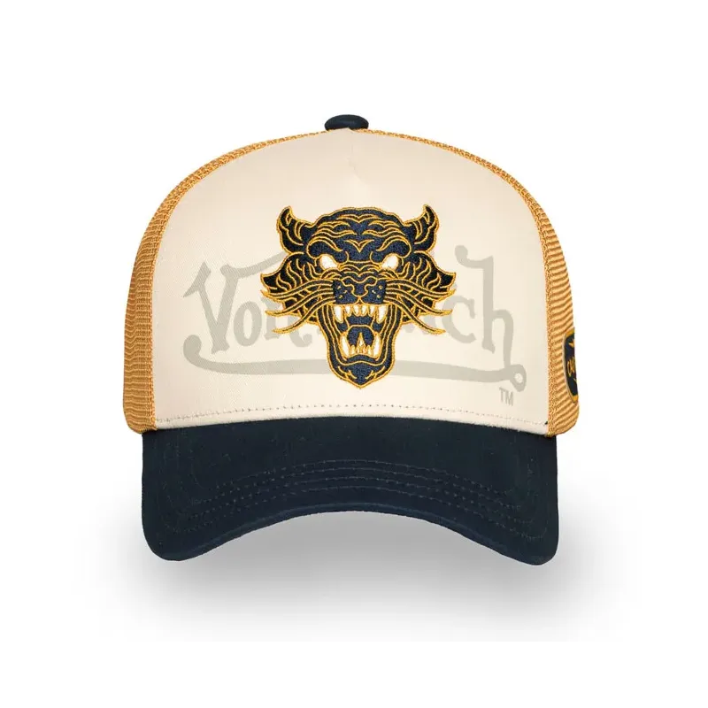 cafe 4 racer - Von Dutch Wild Tiger čepice - Von Dutch Kšiltovky 