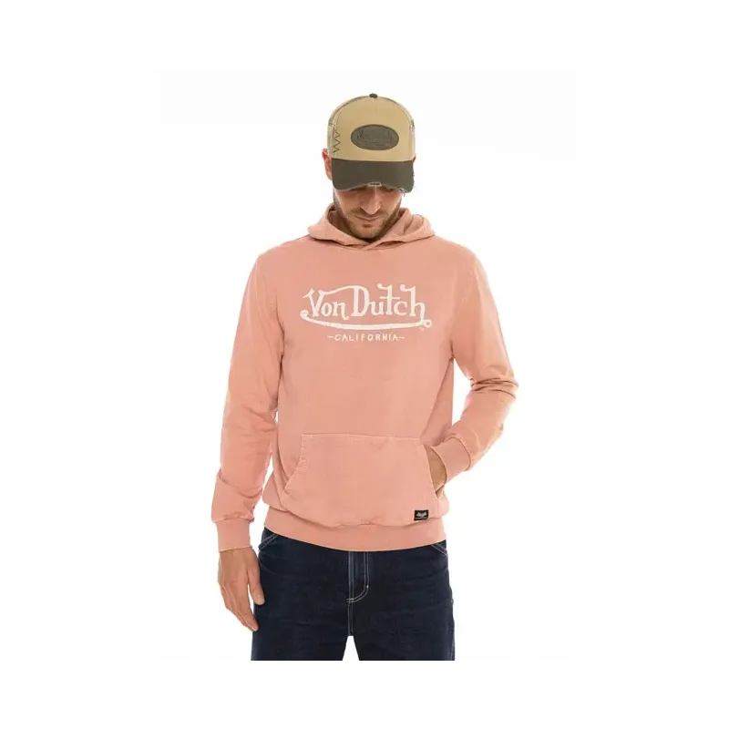 cafe 4 racer - Von Dutch Dětská mikina s kapucí oranžová - Von Dutch Šiltovka 