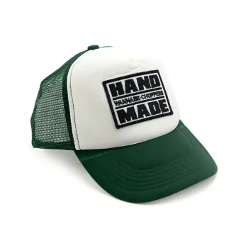 cafe 4 racer - Motone SANDDUNE  Trucker Cap - Sand Suede Custom Patch - Motone Caps 