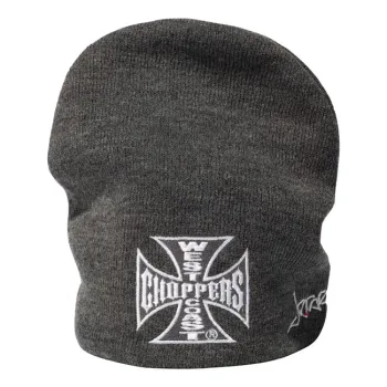 cafe 4 racer - WCC OG Classic basic beanie grey - WEST COAST CHOPPERS Beanies 