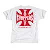 cafe 4 racer - WCC OG Classic t-shirt white/red - WEST COAST CHOPPERS T-Shirts 