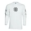 cafe 4 racer - WCC OG Cross long sleeve white - WEST COAST CHOPPERS Shirts 