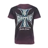 cafe 4 racer - WCC OG Classic T-shirt vintage bordeaux - WEST COAST CHOPPERS Trička 