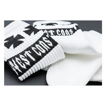 cafe 4 racer - Ponožky WCC Tube Logo cool white - WEST COAST CHOPPERS Ponožky 