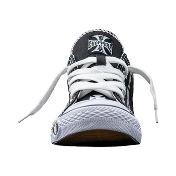 cafe 4 racer - WCC Warrior low tops shoes black - WEST COAST CHOPPERS Shoes 