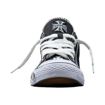 cafe 4 racer - WCC Warrior low tops shoes black - WEST COAST CHOPPERS Shoes 