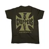 cafe 4 racer - WCC OG Classic T-shirt solid khaki - WEST COAST CHOPPERS Tričká 