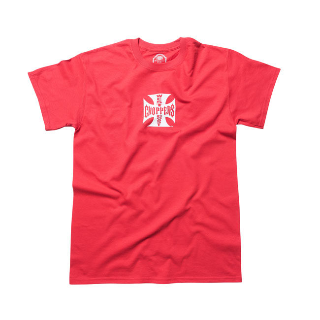 cafe 4 racer - WCC OG Classic t-shirt red/white - WEST COAST CHOPPERS T-Shirts 