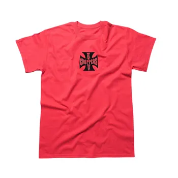 cafe 4 racer - WCC OG Classic ATX t-shirt red - WEST COAST CHOPPERS T-Shirts 