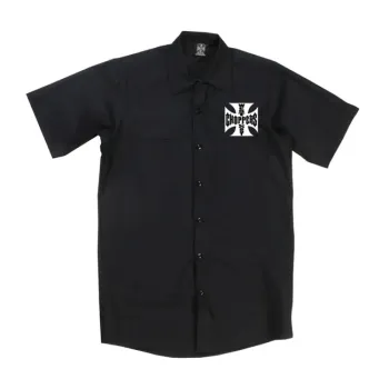 cafe 4 racer - Biltwell Hi Test Flannel shirt rust - BILTWELL Shirts 