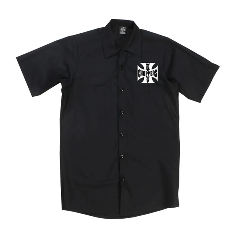 cafe 4 racer - WCC OG workshirt black - WEST COAST CHOPPERS Shirts 