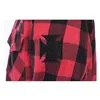 cafe 4 racer - WCC Dominator riding flannel shirt red/black CE appr. - WEST COAST CHOPPERS Shirts 