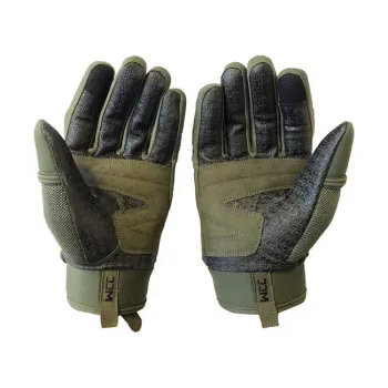 cafe 4 racer - WCC Statement Neoprene gloves olive green - WEST COAST CHOPPERS Gloves 