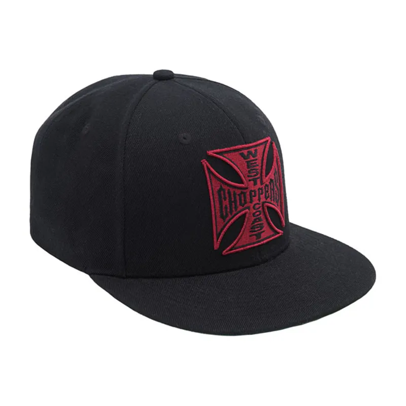 cafe 4 racer - WCC OG classic snapback cap black - WEST COAST CHOPPERS Caps 