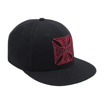 cafe 4 racer - WCC OG classic snapback čiapka čierna - WEST COAST CHOPPERS Šiltovka 