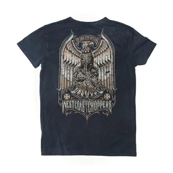 cafe 4 racer - Tričko WCC Eagle Crest magic day blue - WEST COAST CHOPPERS Tričká 