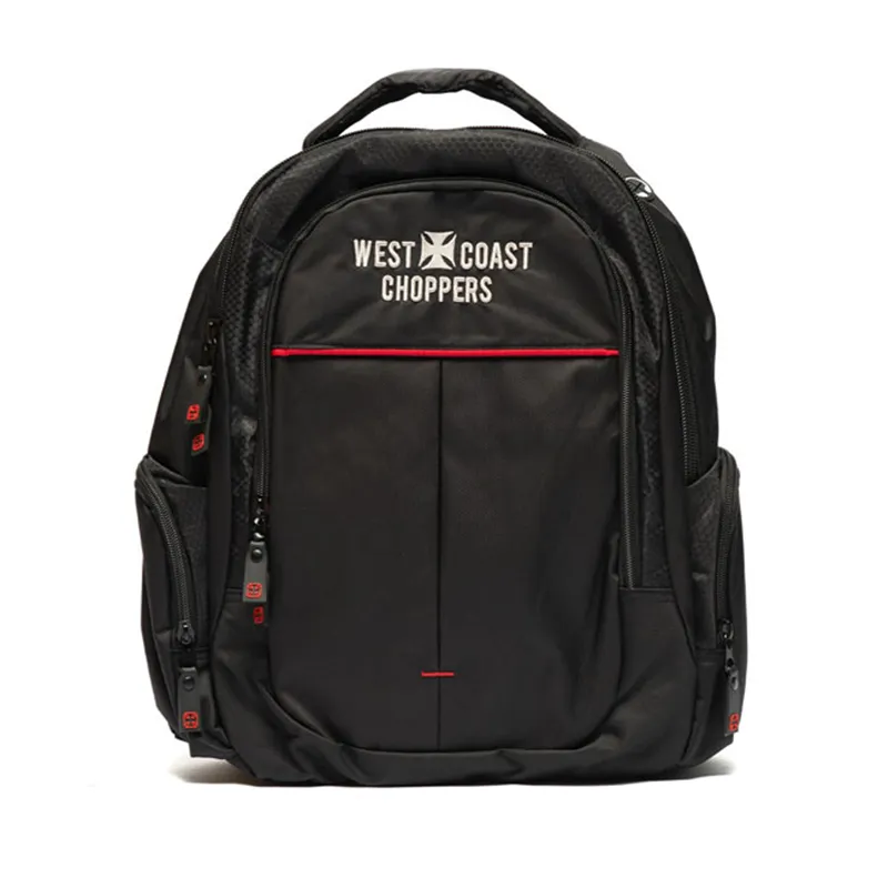 cafe 4 racer - WCC Travel backpack black - WEST COAST CHOPPERS Bags 