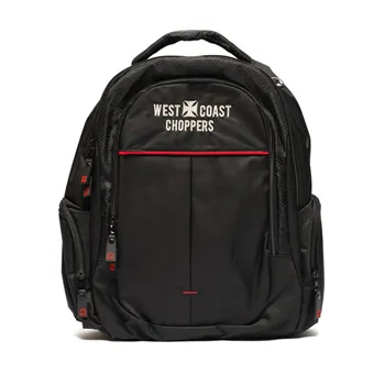 cafe 4 racer - WCC Cestovný batoh čierny - WEST COAST CHOPPERS Tašky 