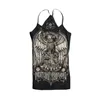 cafe 4 racer - WCC Eagle Crest Praga top čierna - WEST COAST CHOPPERS Top 