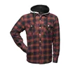 cafe 4 racer - WCC Austin Kevlar riding shirt red/black - WEST COAST CHOPPERS Shirts 