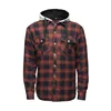 cafe 4 racer - WCC Austin Kevlar riding shirt red/black - WEST COAST CHOPPERS Shirts 