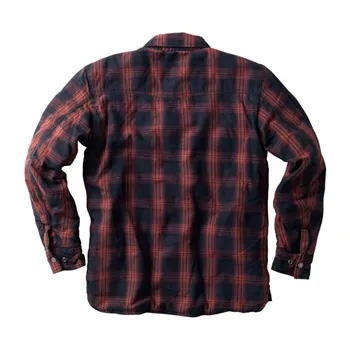 cafe 4 racer - WCC Austin Kevlar riding shirt red/black - WEST COAST CHOPPERS Shirts 
