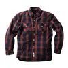 cafe 4 racer - WCC Austin Kevlar riding shirt red/black - WEST COAST CHOPPERS Shirts 