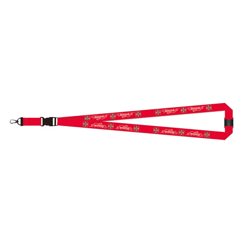 cafe 4 racer - WCC Motorcycle CO. Lanyard red - WEST COAST CHOPPERS Key Fobs 