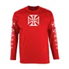 cafe 4 racer - WCC OG logo ATX longsleeve red - WEST COAST CHOPPERS Shirts 
