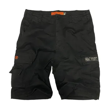 cafe 4 racer - WCC CFL cargo šortky vintage vintage black - WEST COAST CHOPPERS Kraťasy 