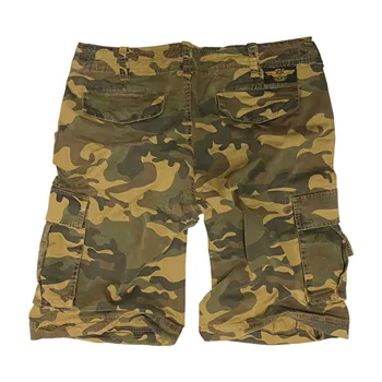 cafe 4 racer - WCC CFL cargo šortky vintage vintage camo - WEST COAST CHOPPERS Kraťasy 