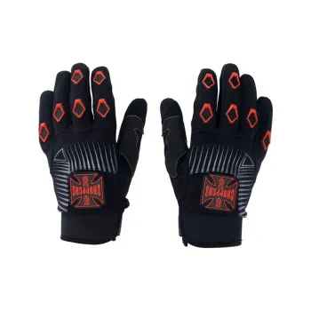 cafe 4 racer - Biltwell Baja gloves black out - BILTWELL Gloves 