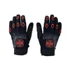 cafe 4 racer - WCC Por Vida gloves black/red - WEST COAST CHOPPERS Gloves 