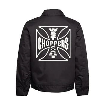 cafe 4 racer - WCC OG lined workjacket black - WEST COAST CHOPPERS Jackets 