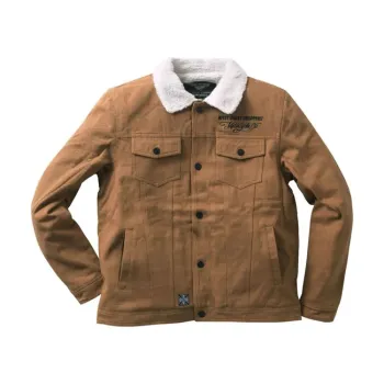 cafe 4 racer - WCC Anvil Fleece jacket olive green - WEST COAST CHOPPERS Jackets 