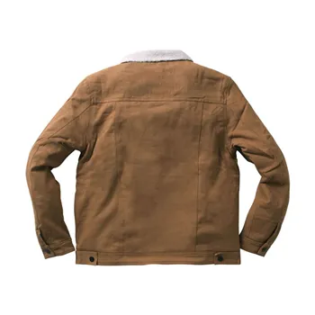 cafe 4 racer - WCC Sherpa lined canvas jacket duck - WEST COAST CHOPPERS Jackets 