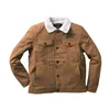 cafe 4 racer - WCC Sherpa lined canvas jacket duck - WEST COAST CHOPPERS Jackets 