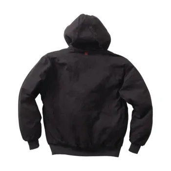 cafe 4 racer - WCC Heavy duty canvas work jacket black - WEST COAST CHOPPERS Jackets 