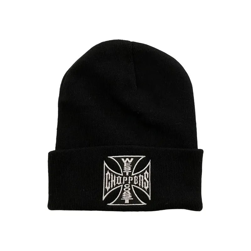 cafe 4 racer - WCC OG roll-up beanie black - WEST COAST CHOPPERS Beanies 