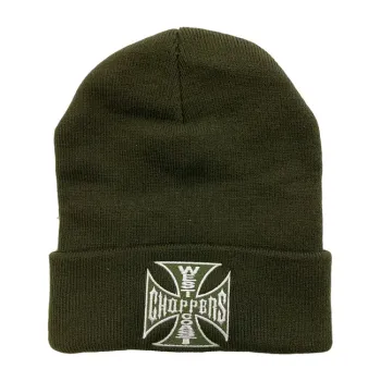 cafe 4 racer - Down-n-Out Shifter Logo beanie navy blue - Down-n-Out Beanies 