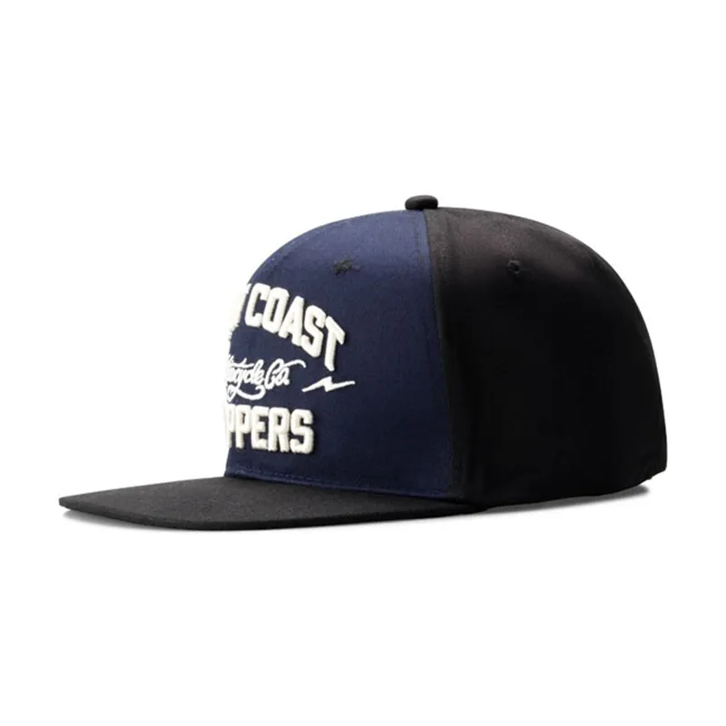 cafe 4 racer - WCC OG flatbill cap navy/black - WEST COAST CHOPPERS Caps 