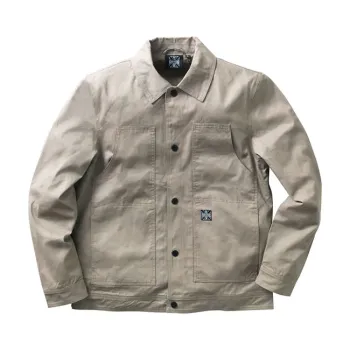 cafe 4 racer - WCC Lined Cargo work jacket khaki - WEST COAST CHOPPERS Jackets 