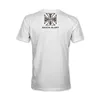 cafe 4 racer - Tričko WCC Death Glory Trade-mark White - WEST COAST CHOPPERS Trička 