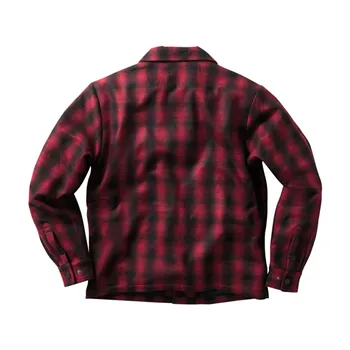 cafe 4 racer - WCC Wool lined Plaidshirt red/black - WEST COAST CHOPPERS Shirts 